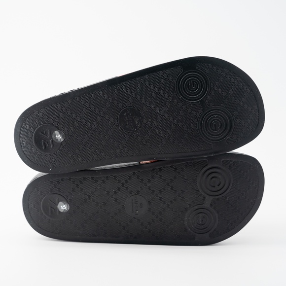size 37G - Gucci Floral Bloom Slides GG Logo Supreme Pursuit Rubber - Picture 5 of 8